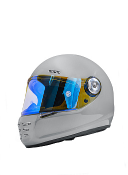 Шлем дорожный SHOCK PHANTOM GREY GLOSSY