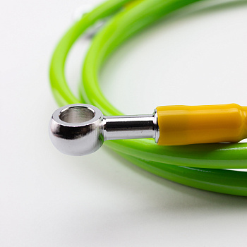 Шланг гидравлический тормозной (армированный) L=2000 d=10 мм зеленый